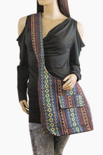 Load image into Gallery viewer, Boho Chic Large Navajo Baja Tribal Hobo Bag
