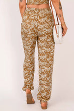 Load image into Gallery viewer, Jasmine Boho Women&#39;s Floral Copper Jogger Pants
